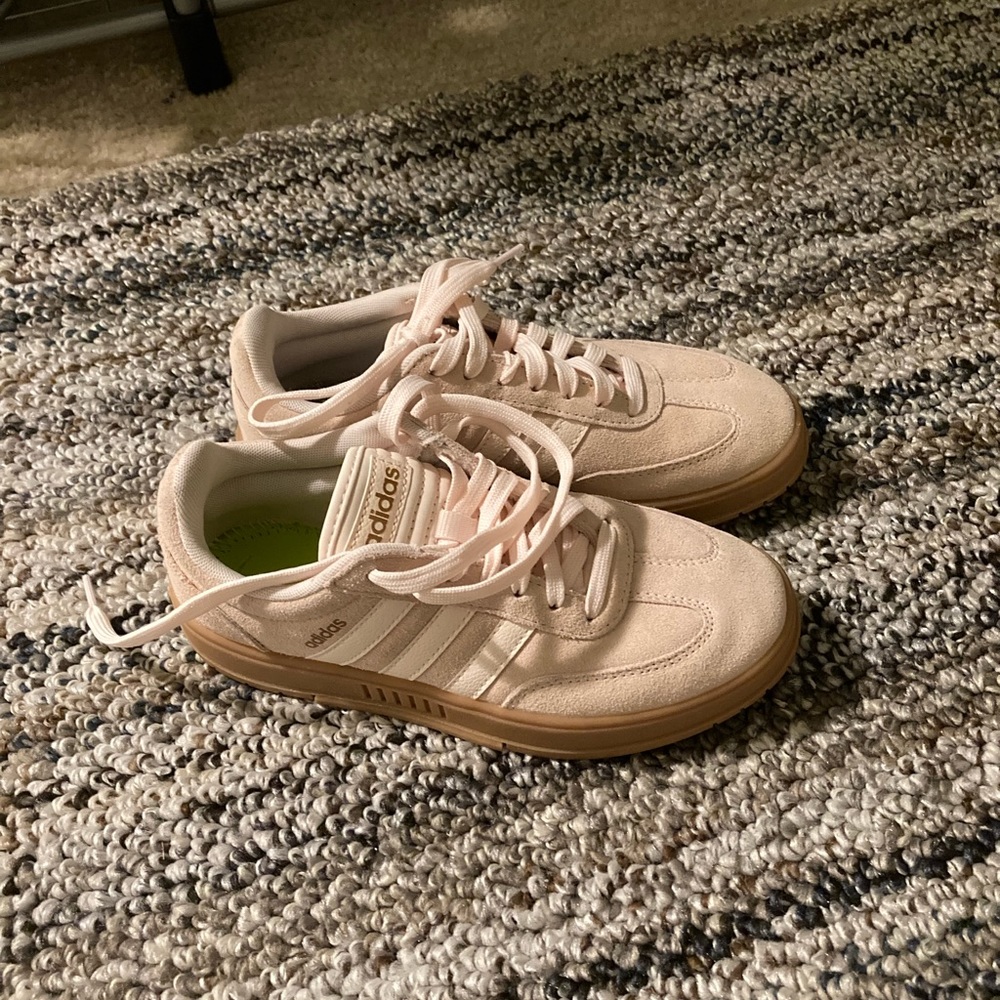 Pastel pink Adidas